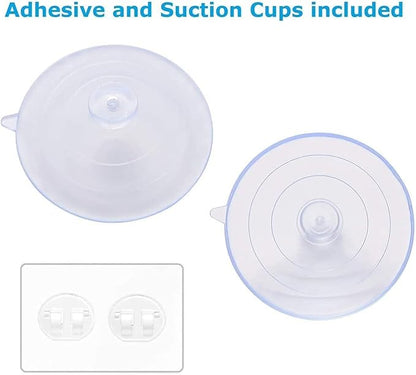 TESOT Sink Caddy Sponge Holder for Kitchen Sink 2 Suspension Options(Suction Cups and Adhesive Hook), SUS304 Stainless Steel, Silver