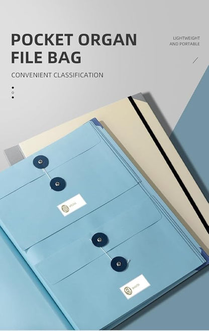 Important Document Organizer, The Life Book Document Organizer - Binder for Important Documents, Document Organizer Foliofor Bills Checks Birth Certificates etc