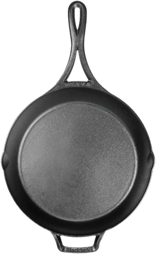 Lodge Blacklock 10.25" Triple Seasoned Cast Iron Skillet - Lightweight - Easy Cleanup - Premium Cookware
