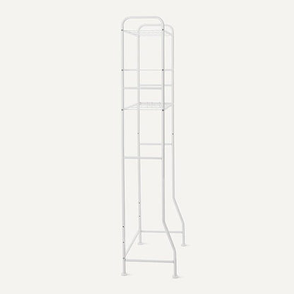 Amazon Basics 3 Tier Bathroom Over the Toilet Storage Organizer with Paper Holders, White