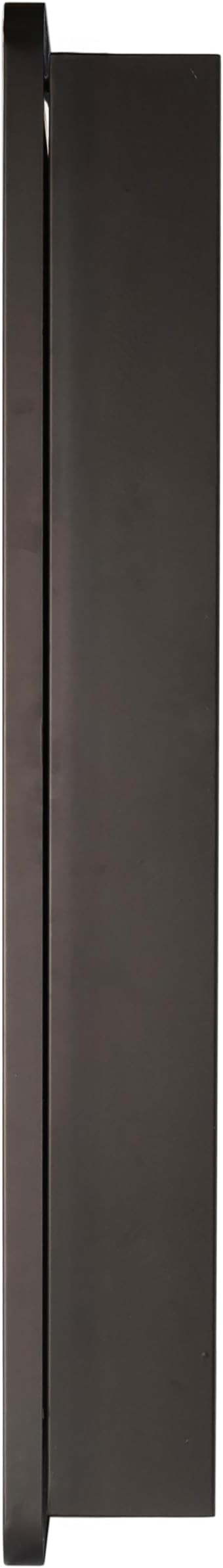 Ketcham 24" W x 36" H Round Corner Midnight Series, Surface Mounted Medicine Cabinet