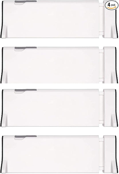 OXO Tot Expandable Drawer Dividers, 4-Pack Drawer Organizers