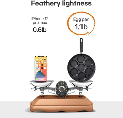 7-Cup Egg Frying Pan Skillet, Non Stick Egg Cooker Pan, Omelet Pan For Breakfast Pancake, Crepe Pan Gas Stove & Electronic (11.4in(7-cup eggpan))