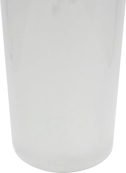 Red Lantern 24" Antique White Porcelain Umbrella Stand