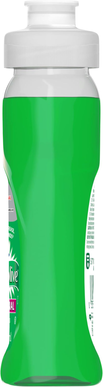 PALMOLIVE Dishwashing Liquid, Travel Dish Soap, Original Scent, Green, 3 Fluid Ounce Bottle (Case of 72) - Total of 216 Fluid Ounces - Dishwashing Liquid - Kitchen Soap & Cleaning Supplies