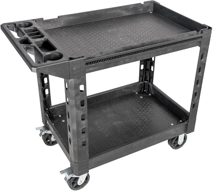 Klein Tools MODbox Utility Cart, 6-Inch Wheels, Rolling Tool Cart, 500-Pound Capacity for Jobsite and Warehouse