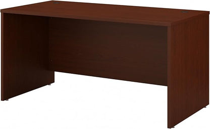 Bush Business Furniture Series C 60W x 30D Office Desk in Mahogany, Commercial Quality Computer Table for Home or Professional Workspace