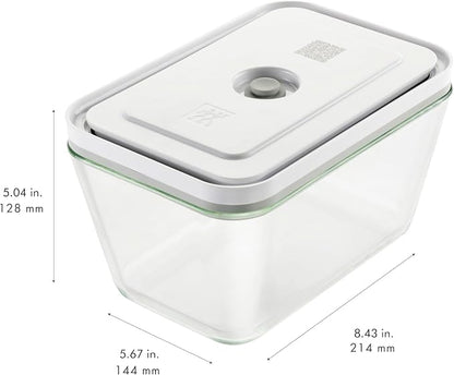 ZWILLING Fresh & Save Glass Airtight Food Storage Container, Meal Prep Container - Large