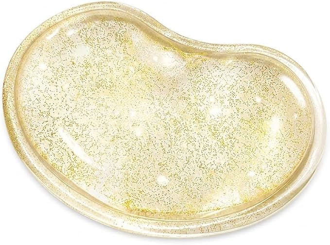 Soft Mouse Wrist Rest Pad Comfortable Cool Silicone Gel Ergonomic Cushion Small-Sized Hand Pain Relief Support Pad with Gel-Filled for Laptop Computer Office & Home (Bright Yellow)