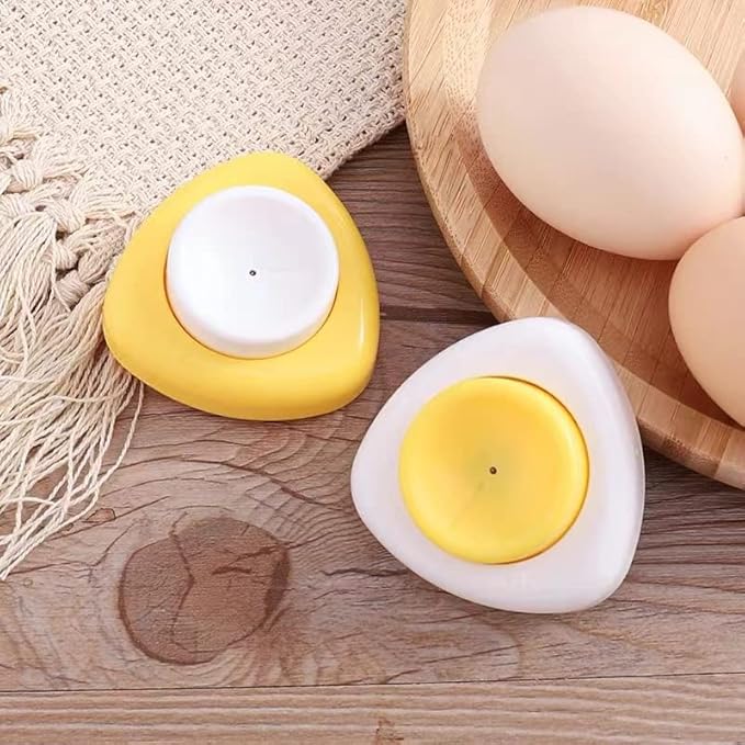 Jawbush Egg Piercer for Raw Eggs, Egg Hole Poker Puncher with Magnetic Base & Safety Lock to Get Good Hard Boiled Eggs, Easy Egg Peeler Shell Remover with Retractable Pin