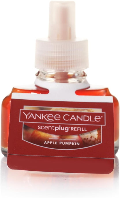 Yankee Candle ScentPlug Refill (2.5 Ounce (Pack of 4), Apple Pumpkin)