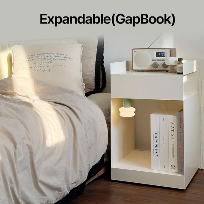 Book Shape Decorative Cable Management Box - Expandable Cable Organizer Box with Magnetic Closure for Home & Office (Blue Coral, Standard)