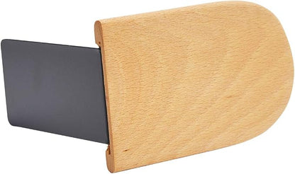 Pandapark Wood Bookends,Non-Skid Bookend for Shelves,Heavy Duty Bookends,Book Stand for Books/CDs,1 Pair
