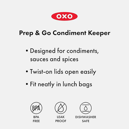 OXO Good Grips Prep and Go Condiment Keeper - Ocean Blue