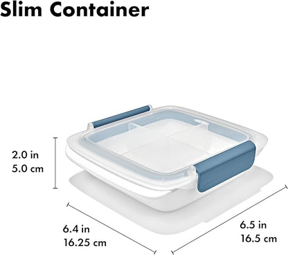 OXO Good Grips Prep & Go Slim Container with Removable Divider
