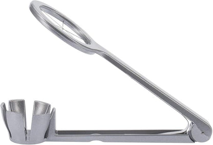 Westmark Wedge Egg Slicer - Heavy-Duty Aluminum Cutter with Stainless Steel Blades for Wedge Slices, Multi-Purpose Wedger for Eggs, Mushrooms, Strawberries & Kiwi, Kitchen Essentials