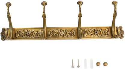 Coat Rack Wall Mount,Vintage Wall Hooks Coat Hooks Antique Towel Racks for Bathroom Entryway Wall Mounted CoatRack Clothes Heavy Duty