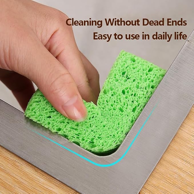 36 - Pack Non-Scratch Scrub Sponges - Sponges for Dishes and Washing Dishes, Cleaning Sponges for Kitchen Home and More（Green）