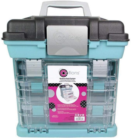 Creative Options 1363-83 Grab N' Go Rack System, Soft Blue,Medium