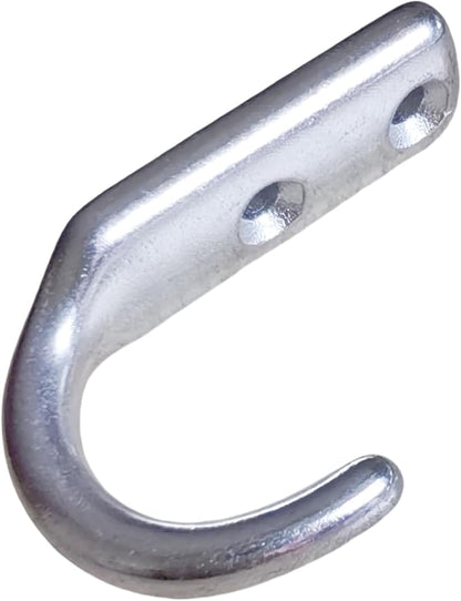 Heavy Duty Stainless Steel 316 Wall Hook, Marine Grade Wall Hanging Key Clothing Single Coupler, Garage Hook Storage Utility Hooks (Type J-10pcs)
