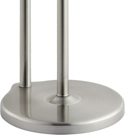 SunnyPoint Free Standing Bathroom Toilet Paper Holder Stand with Reserve, Reserve Area has Enough Space for Jumbo Roll