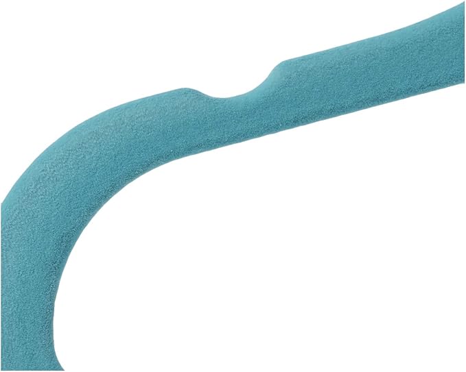 Amazon Basics Kids Velvet, Non-Slip Clothes Hangers for Infant and Toddler, 11.6 inches (for baby clothes), Pack of 50, Blue