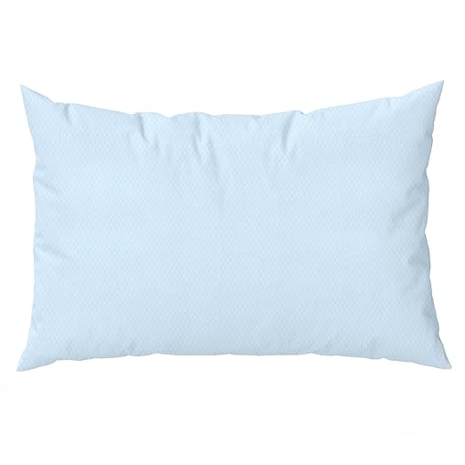JMU 200PCS Disposable Pillow Case 21" x 30", Tissue/Poly Single Use Pillowcases Medical, Blue