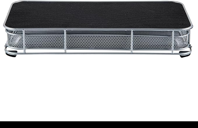 Restaurantware Restpresso 14.8 x 7.3 x 2.4 Inch Coffee Capsule Drawer 1 Heavy-Duty Pod Drawer - Holds 40 Nespresso Capsules Grip Top Iron Espresso Pod Organizer Mesh Tray Pods Not Included