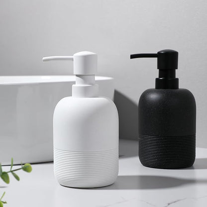 GalDal Soap Dispenser White,Hand Soap Lotion Dispenser for Bathroom Countertop,Soap Dispenser for Kitchen.