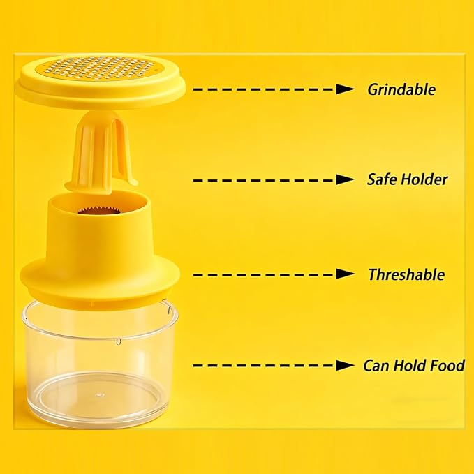 Fshow Corn Cob Stripper Tool, Corn Peeler Quickly Remove Kernels From Corn