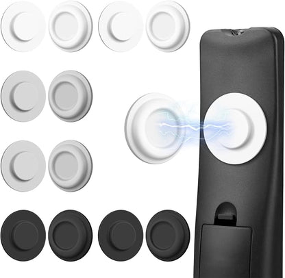 6 Pack Magnetic Remote Control Holder – Upgraded Silicone Magnetic Wall Mount for TV, Fan & Air Conditioner Remotes – Self-Adhesive, No-Drill Remote Control Holder Wall Mount