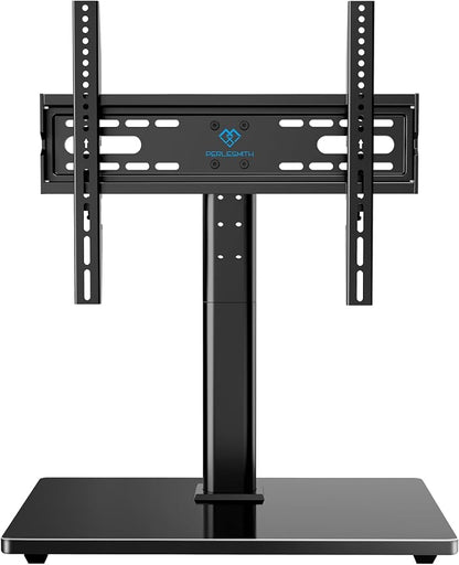 PERLESMITH Universal TV Stand Legs for 32-70 inch TVs up to 99 lbs, Height Adjustable Tabletop Television Stand Mount, Universal TV Base for Livingroom & Bedroom, VESA 400x400mm PSTVS04-N2