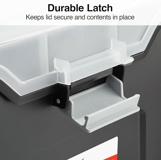 STAPLES File Box File Portable Tote, Letter Size, Black, 4/Carton