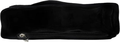 Purse Organizer Insert, Suede Bag Organizer Handbag Tote Shaper, Suede Material, Soft and Non Damaging Bag (Black, Large)