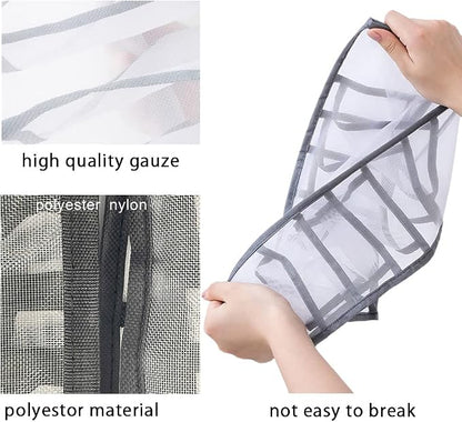 Clothing storage set, suitable for storing socks (Pink-11S-2PCS)