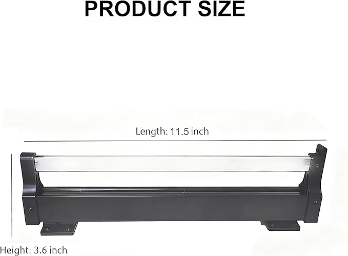 Extendable Pull-Out Closet Valet Rod, Pull Out Clothes Hanger Rail for Closet, Adjustable Pants Hanger Heavy Duty Steel Clothes Storage Hanger Rack Bar for Pants Coats (292mm/11.5inch) Black