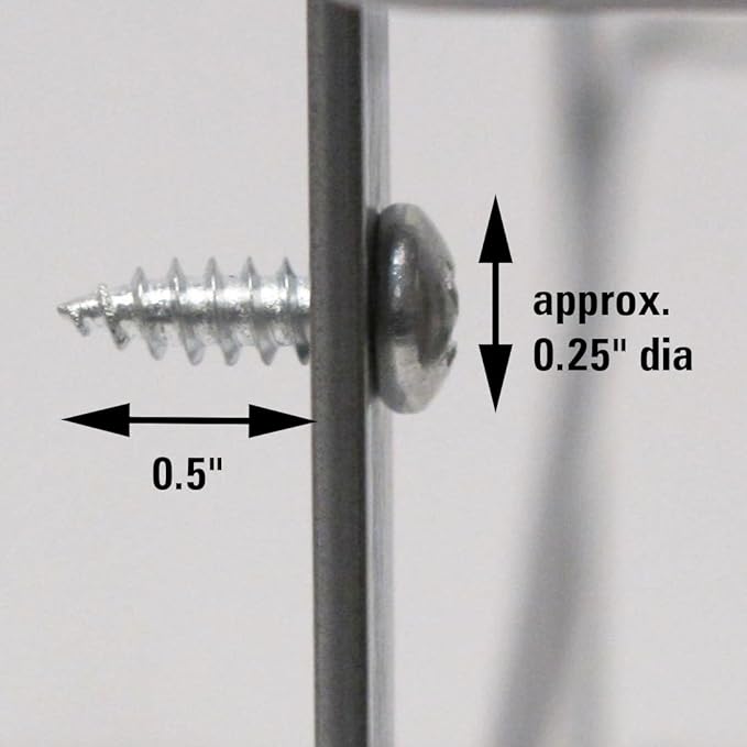 Household Essentials 1225-1 Mounted Paper Towel Holder | Mounts to Solid Cabinet Doors or Walls, Nickel