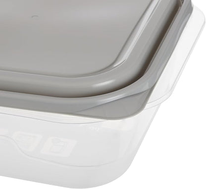 GoodCook EveryWare Extra Large Square Food Storage Container, 2 Pack, BPA Free
