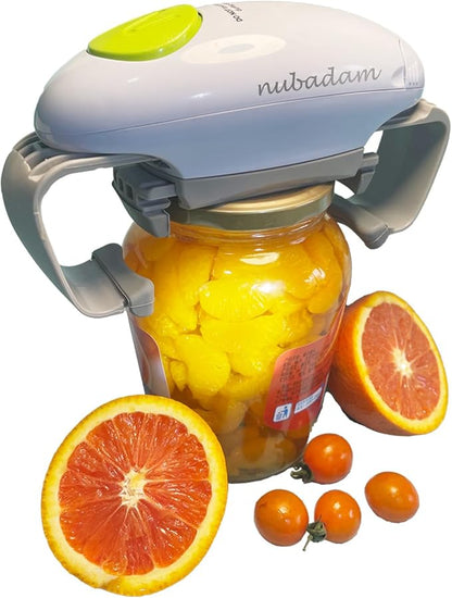 Jar Opener for weak hands, Automatic Jar Opener for seniors with arthritis, Electric Jar Openers for Seniors, Fits 1.2" - 3.5" Lid size, Suitable for the elderly/arthritis (AMZ coercive pricing）