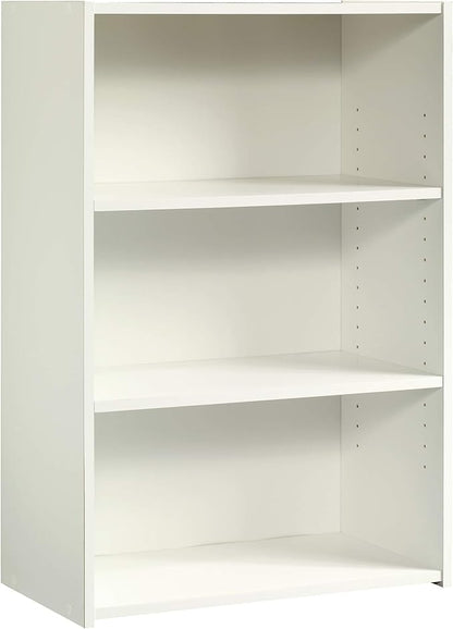Sauder Beginnings 3-Shelf Bookcase/ Book shelf, Soft White finish
