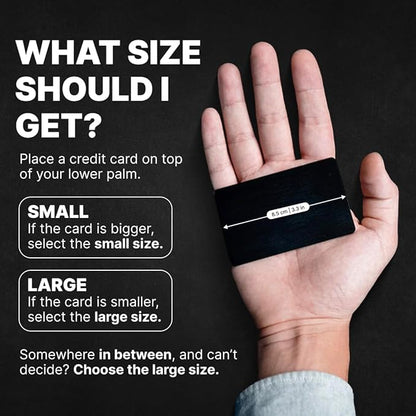 DELTAHUB Carpio 2.0 - Right-Handed Truly Ergonomic Wrist Rest for Mouse, Carpal Tunnel Support, Pain Relief, Anti-Fatigue, Easy Glide, Sleek, Office Computer, Laptop, Gaming - Small, Grey