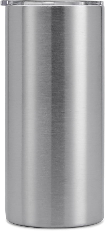makerflo 20 oz Thick Stainless Steel Tumbler Pack of 25 with Lid & Straw | Craft-Ready for DIY Gifts & Personalization (Sublimation, Epoxy, UV DTF, Vinyl, and Laser Engraving)