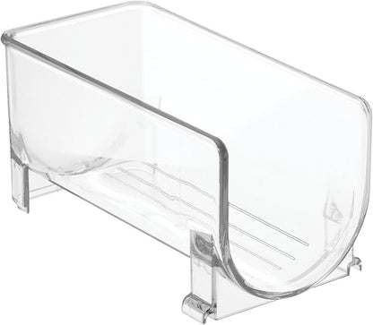 iDesign Stackable Bottle Holder for Water or Wine Bottles– Clear