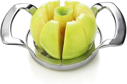 New Star Foodservice Heavy Duty Commercial Apple Corer and Divider, Silver, Powder Coating