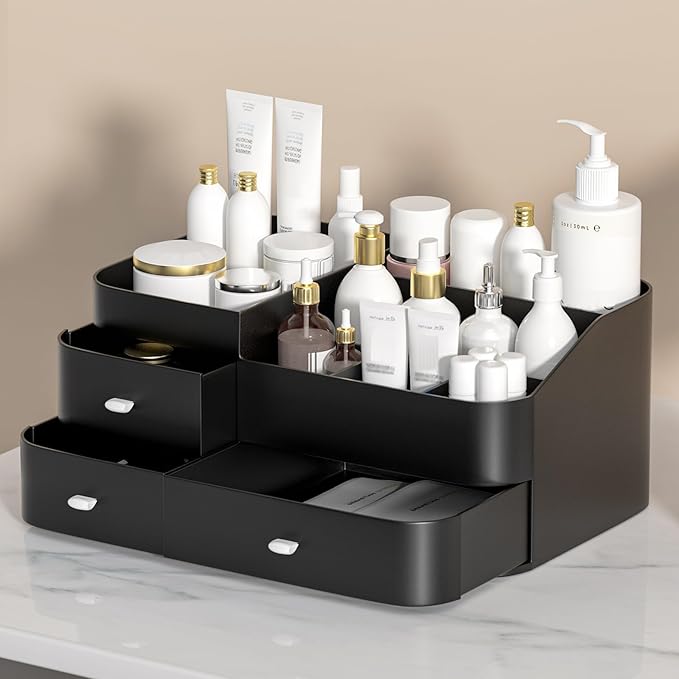 MIUOPUR Perfume Organizer for Men, Perfume Stand, Shelves for Perfumes, Organizador de Perfumes, Dresser Organizer Countertop, Mens Bedroom Essentials, Gifts for Men