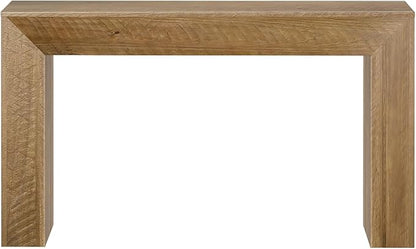Plank+Beam 56 Inch Camden, Farmhouse Console Table - Solid Pine Wood, Easy Assembly for Living Room or Entryway, Rustic Honey
