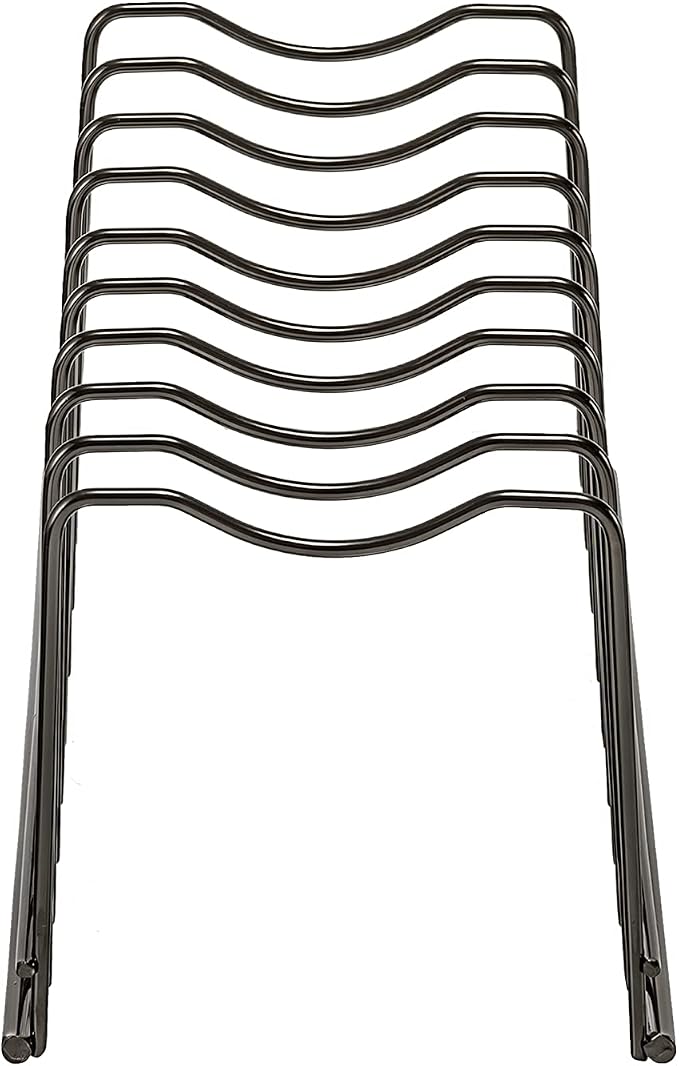 Pot Lid Organizer, Pot Lid Rack Holder, Rest Cutting Board, Bakeware, Pots & Pans, Serving Trays, Reusable Containers in Cabinet Pantry, Stainless Steel
