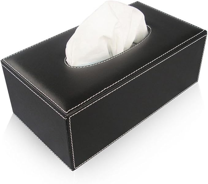 KINGFOM 10-Piece Office Desk Organizer Set, File Holder, Desk Drawer, Memo Paper Holder, Pen Holder, Name Card Holder, Mouse Pad, Desk Pad, Crystal Holder, Tissue Box Holder (T07H)