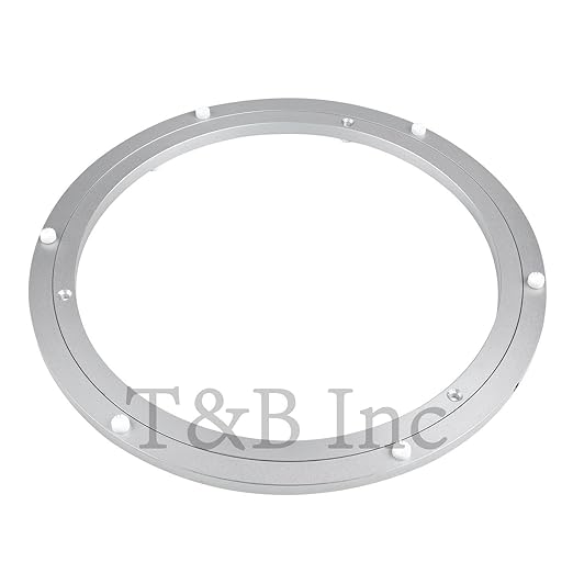 TamBee 16 Inch Lazy Susan Hardware Heavy Duty Metal Rotating Hardware Large Turntable Bearing Ring Lazy Susan Bearing Lazy Susan Parts Lazy Susan Mechanism Lazy Susan Kit Lazy Susan Base Only