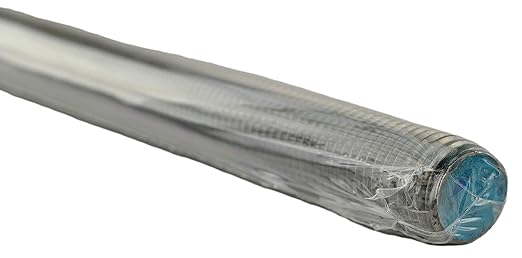 Chenango Supply Stainless Steel 304 Fully Threaded Rod (1-8 x 3ft (1 Pack))